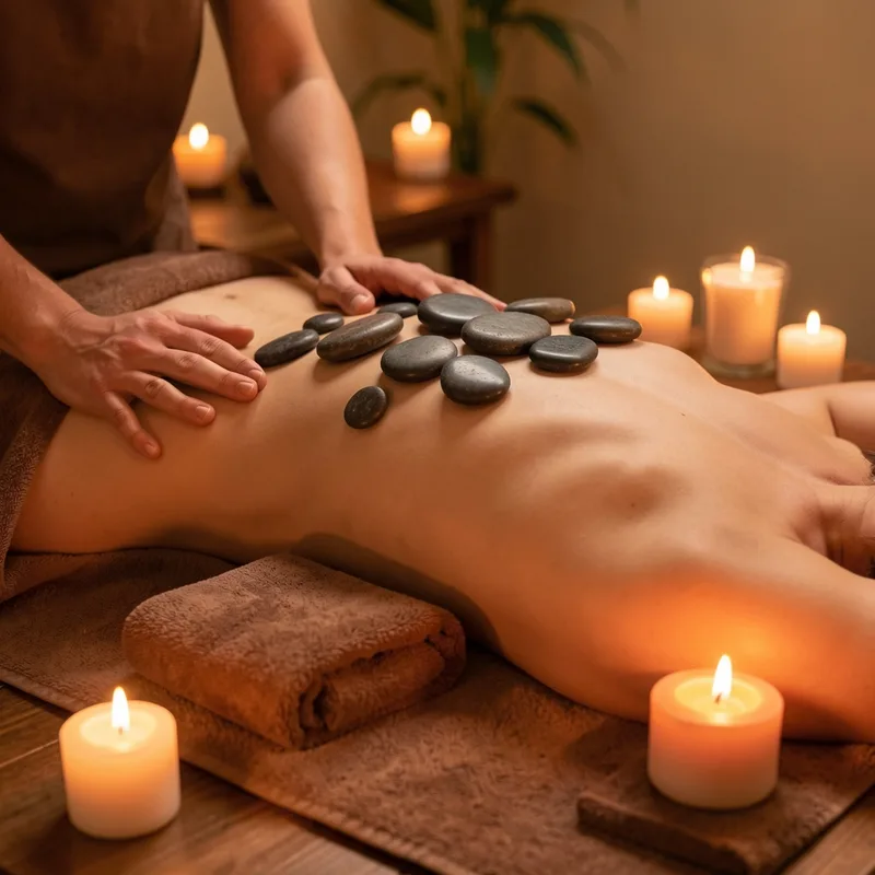 Massage aux pierres chaudes : principe et bienfaits